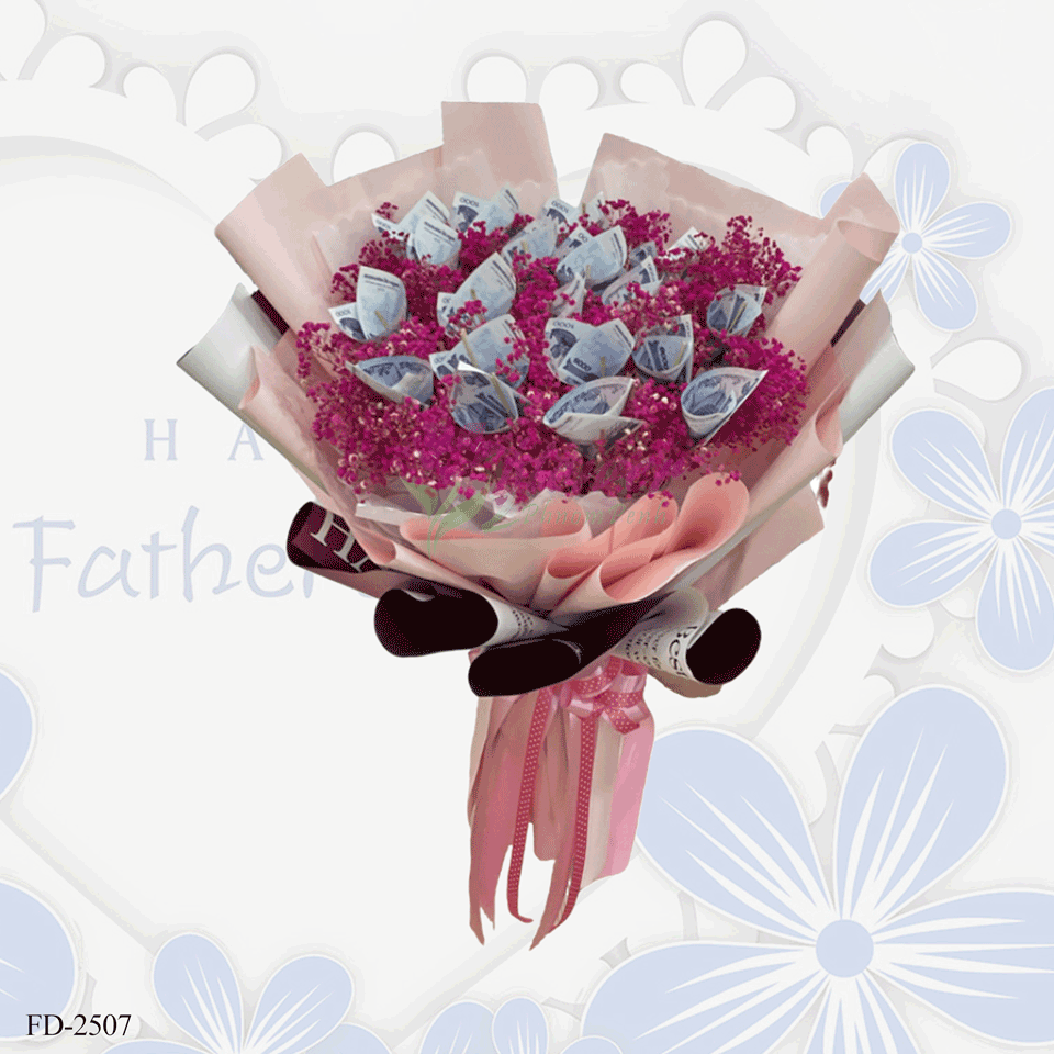 Money bouquet - FD-2507 (Money not included)