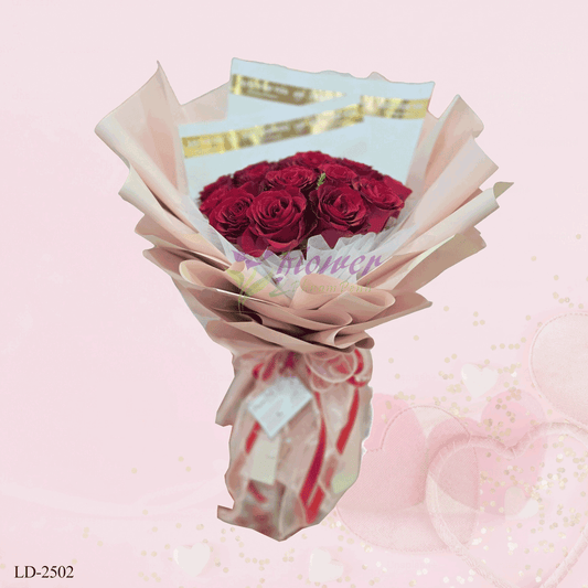 24 red rose bouquet - LD-2502
