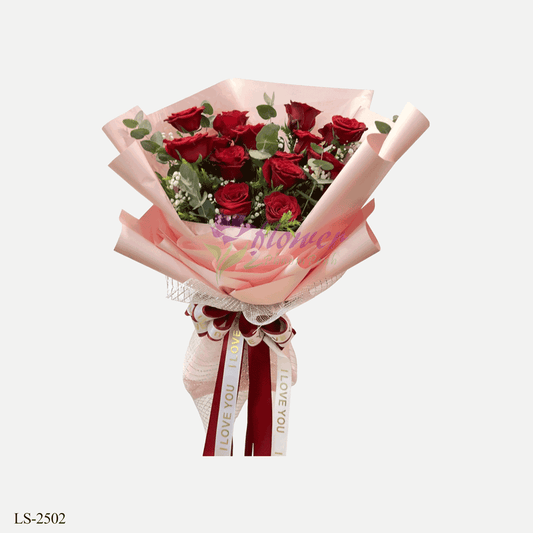 Love's Promise 12 roses - LS-2502