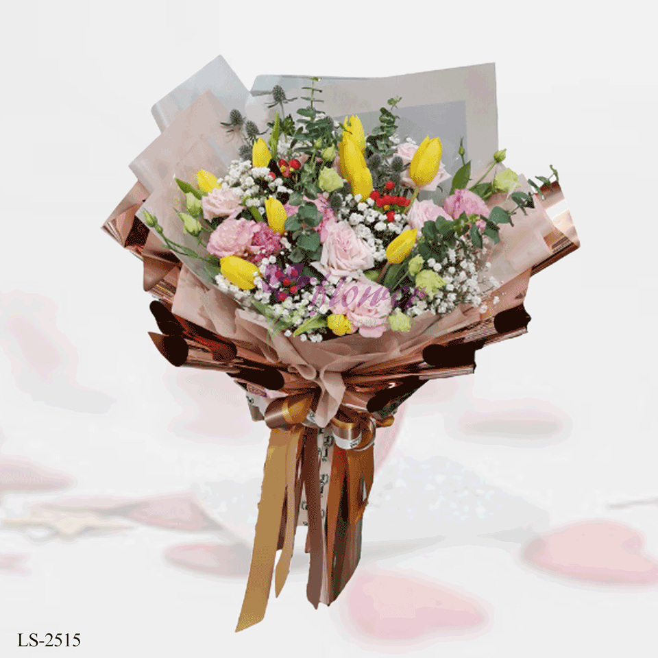 Yellow Tulip bouquet
