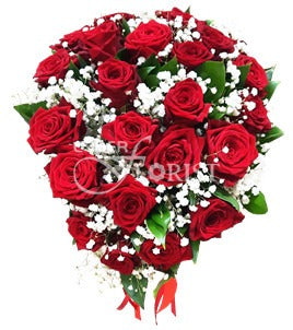 25 red roses bouquet - Cy02